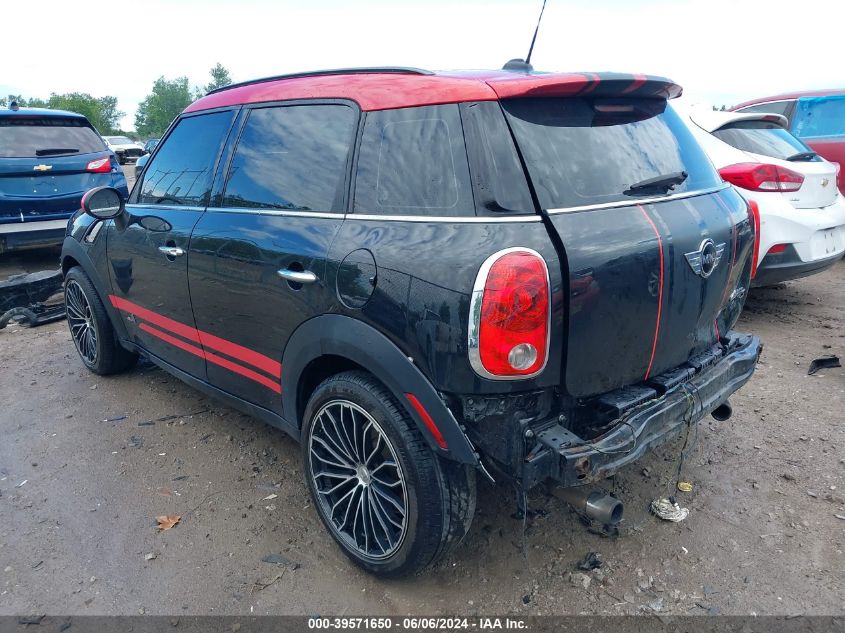 2012 Mini Cooper S Countryman VIN: WMWZC5C57CWM13230 Lot: 39571650