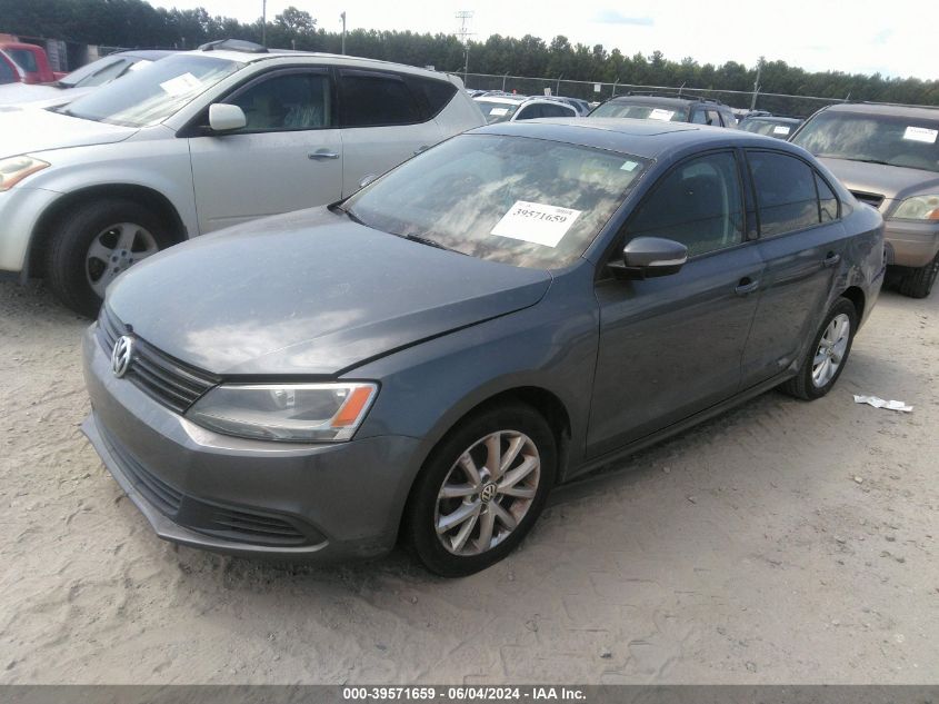 2011 Volkswagen Jetta 2.5L Se VIN: 3VWDX7AJ4BM306886 Lot: 39571659