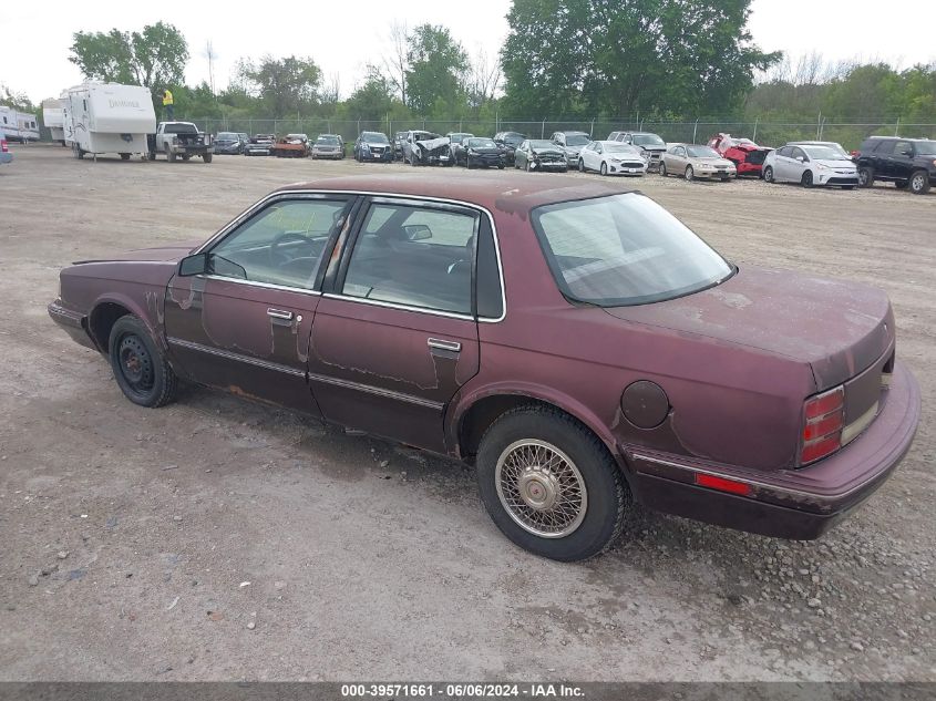 1993 Oldsmobile Cutlass Ciera S VIN: 1G3AG55N3P6428217 Lot: 39571661