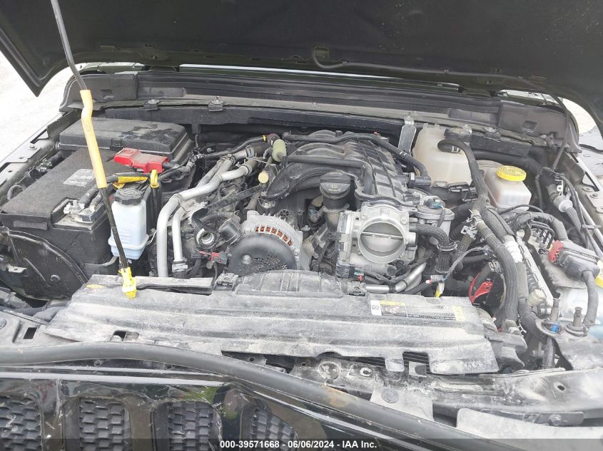 2022 Jeep Wrangler Unlimited Willys Sport 4X4 VIN: 1C4HJXDG1NW277860 Lot: 39571668