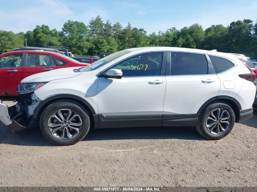 2021 Honda Cr-V 2Wd Ex-L VIN: 2HKRW1H85MH410582 Lot: 39571677