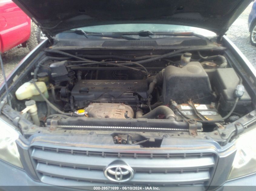 JTEGD21A610009126 2001 Toyota Highlander Base (A4)