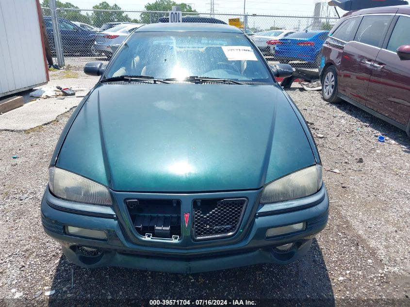 1995 Pontiac Grand Am Gt VIN: 1G2NW55M0SC806908 Lot: 39571704