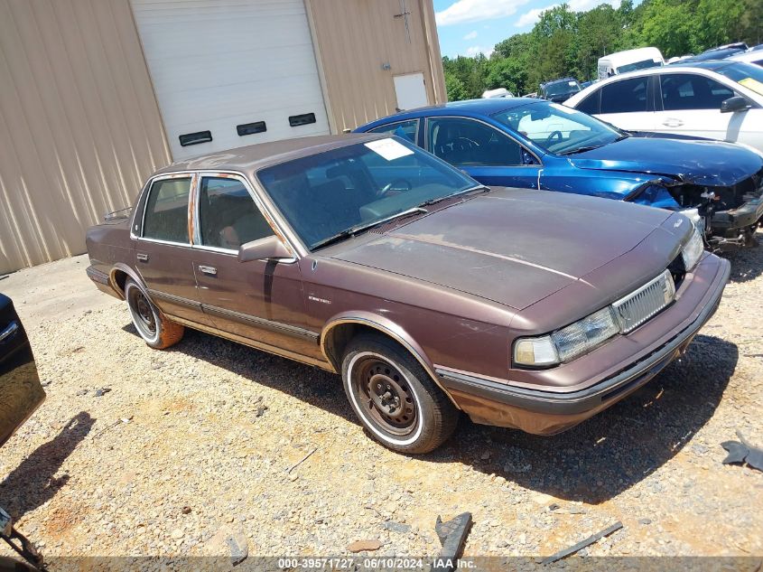 1989 Oldsmobile Cutlass Ciera Sl VIN: 1G3AM51N1KG336914 Lot: 39571727