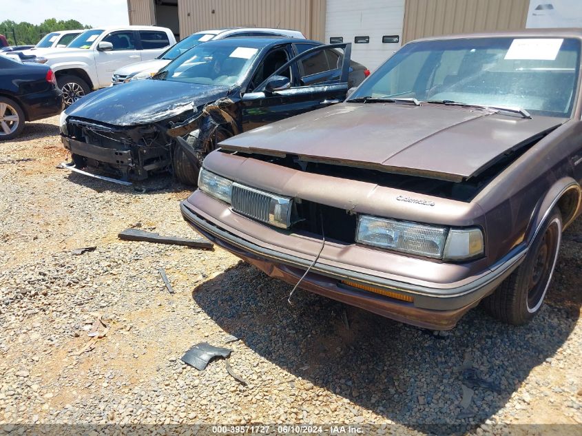 1989 Oldsmobile Cutlass Ciera Sl VIN: 1G3AM51N1KG336914 Lot: 39571727