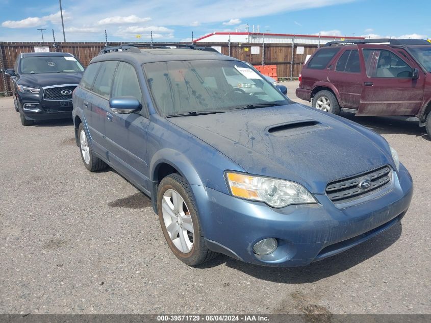 2007 Subaru Outback 2.5Xt Limited VIN: 4S4BP63C276300378 Lot: 39571729