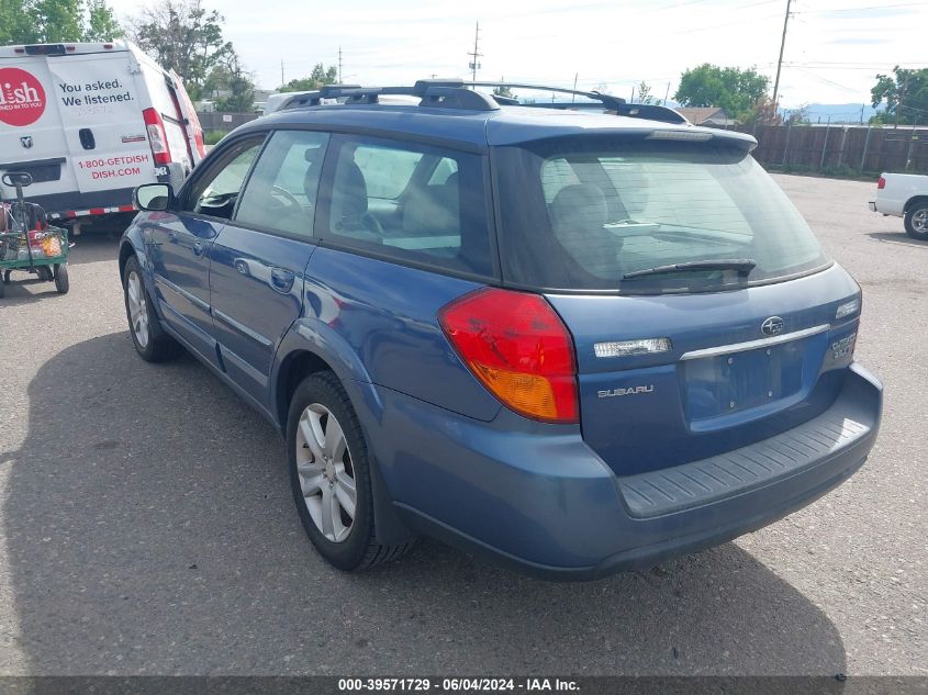 2007 Subaru Outback 2.5Xt Limited VIN: 4S4BP63C276300378 Lot: 39571729