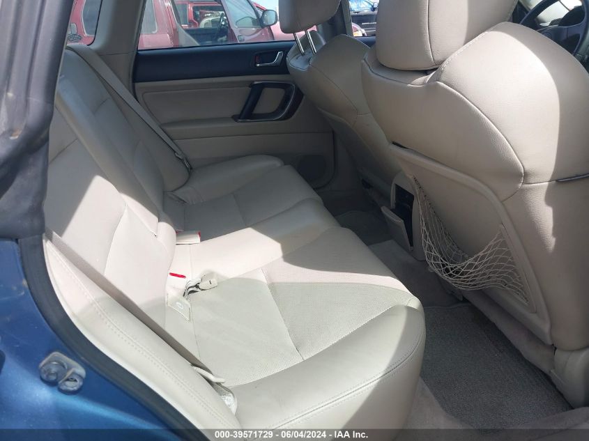 2007 Subaru Outback 2.5Xt Limited VIN: 4S4BP63C276300378 Lot: 39571729