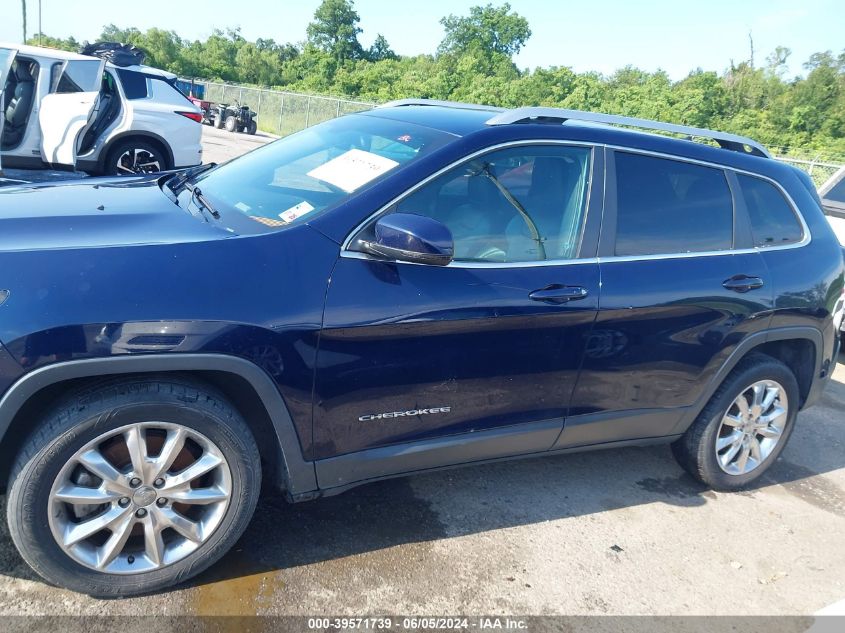 2014 Jeep Cherokee Limited VIN: 1C4PJLDB5EW205469 Lot: 39571739