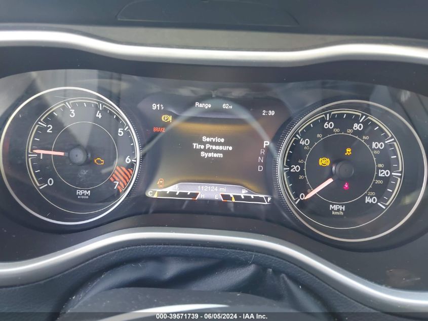 2014 Jeep Cherokee Limited VIN: 1C4PJLDB5EW205469 Lot: 39571739