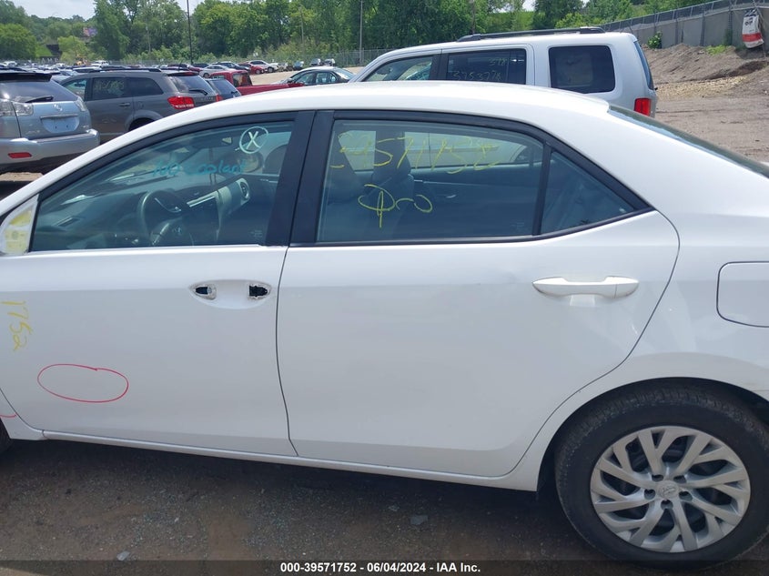 2017 TOYOTA COROLLA L/LE/XLE/SE/XSE - 2T1BURHE0HC885013