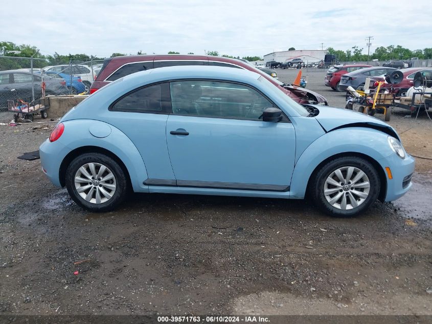 2015 Volkswagen Beetle 1.8T Fleet Edition VIN: 3VWF17AT5FM638692 Lot: 39571763