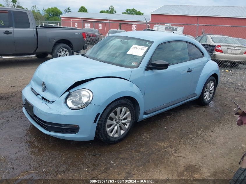 2015 Volkswagen Beetle 1.8T Fleet Edition VIN: 3VWF17AT5FM638692 Lot: 39571763