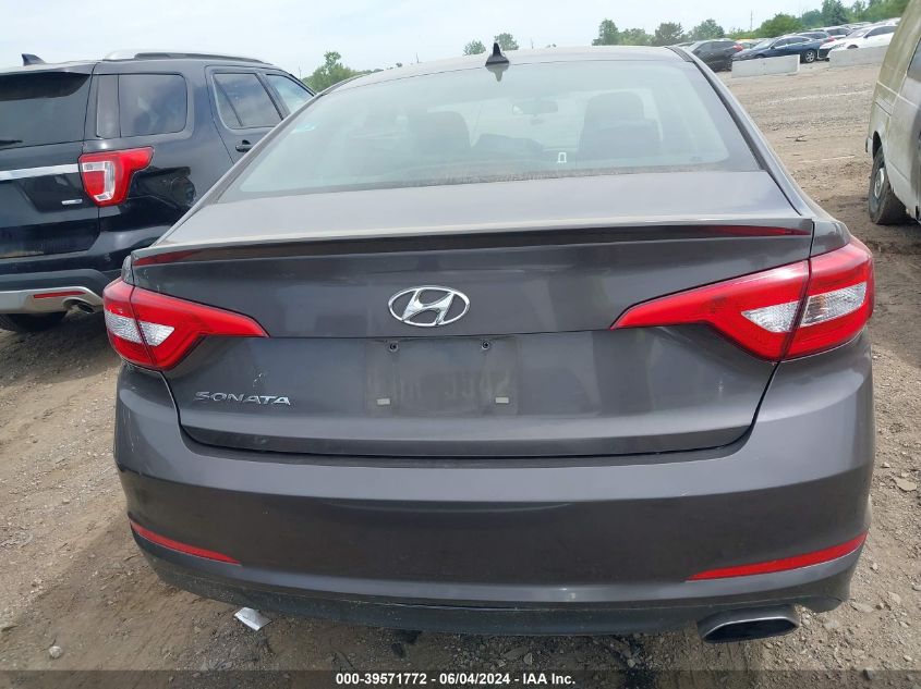 2015 Hyundai Sonata Se VIN: 5NPE24AF5FH067506 Lot: 39571772