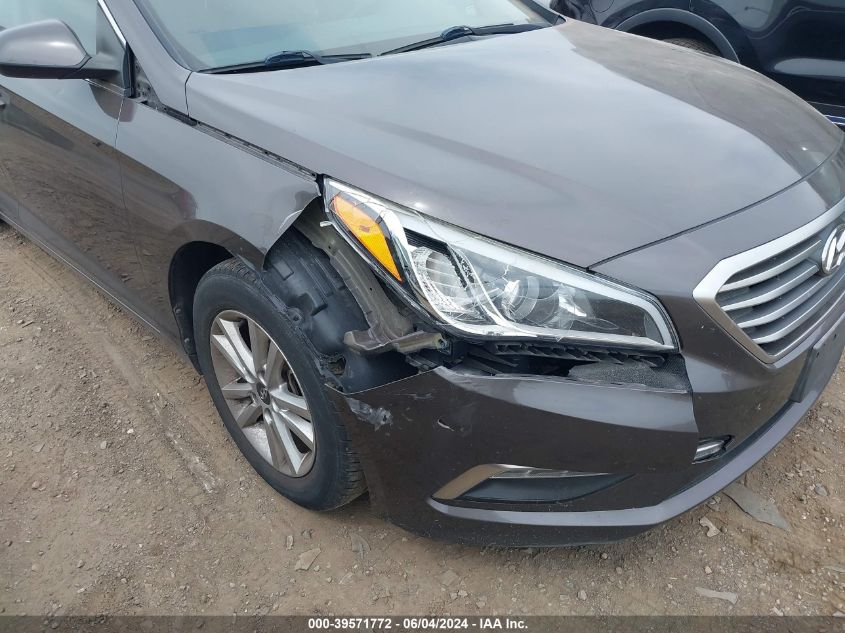 2015 Hyundai Sonata Se VIN: 5NPE24AF5FH067506 Lot: 39571772