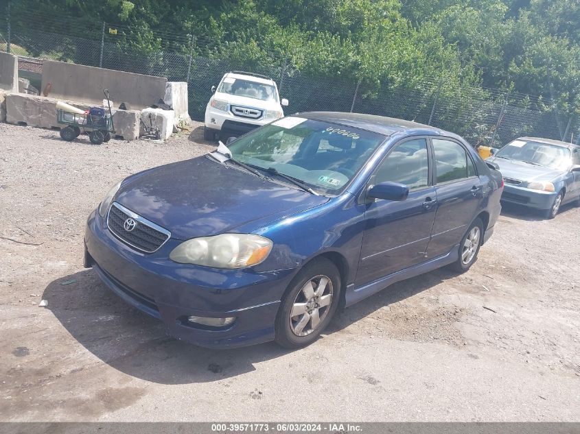 2006 Toyota Corolla S VIN: 2T1BR32E06C600606 Lot: 39571773