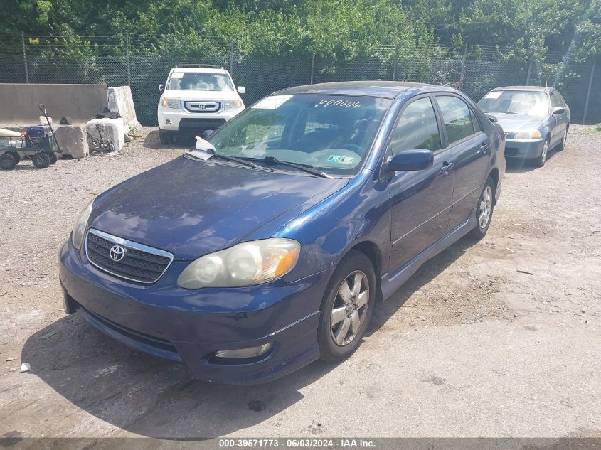 2006 Toyota Corolla S VIN: 2T1BR32E06C600606 Lot: 39571773