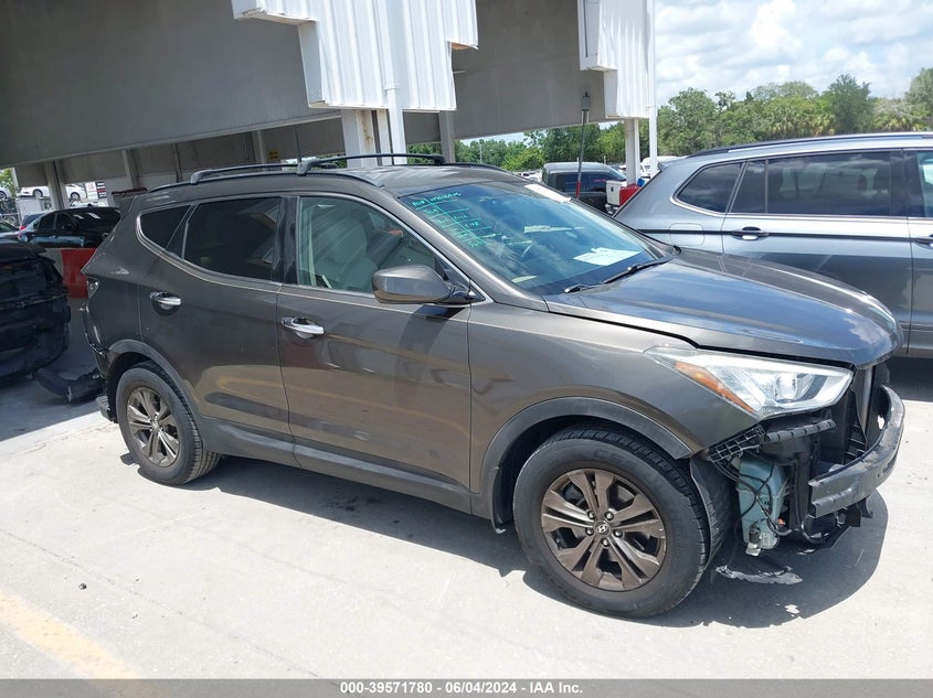 2014 Hyundai Santa Fe Sport 2.4L VIN: 5XYZU3LB0EG207404 Lot: 39571780