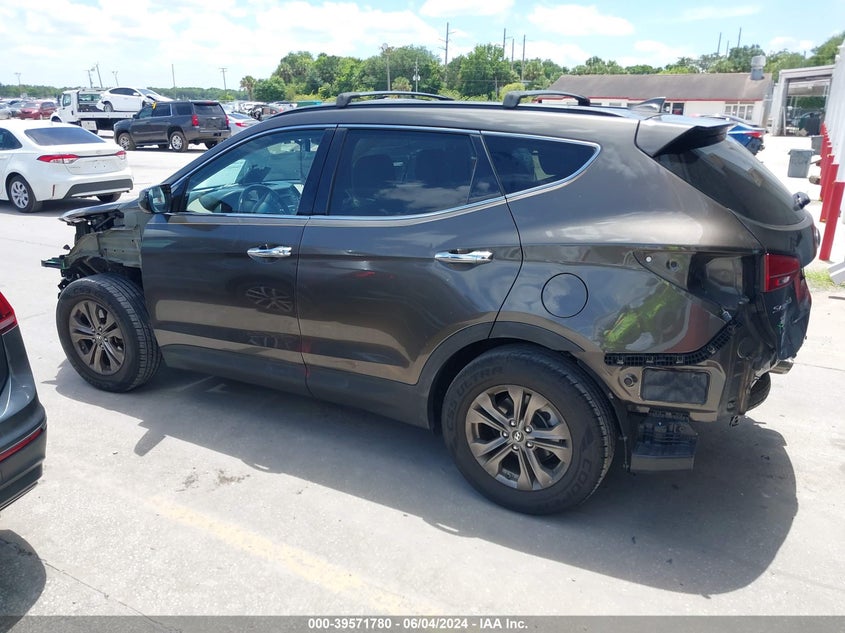 2014 Hyundai Santa Fe Sport 2.4L VIN: 5XYZU3LB0EG207404 Lot: 39571780