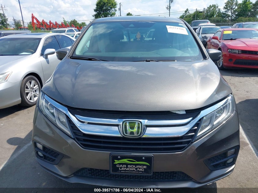 2018 Honda Odyssey Ex-L VIN: 5FNRL6H74JB014926 Lot: 39571786