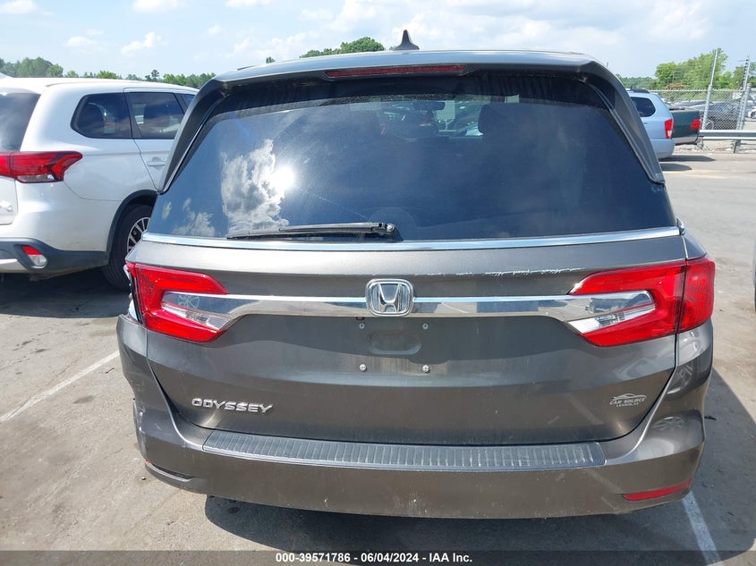 2018 Honda Odyssey Ex-L VIN: 5FNRL6H74JB014926 Lot: 39571786