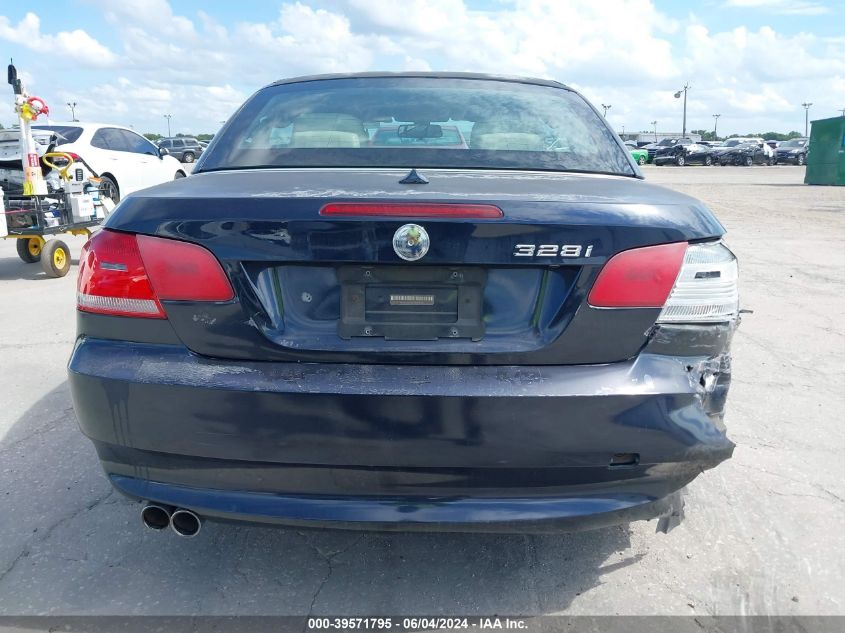 2007 BMW 328I VIN: WBAWL135X7PX15168 Lot: 39571795