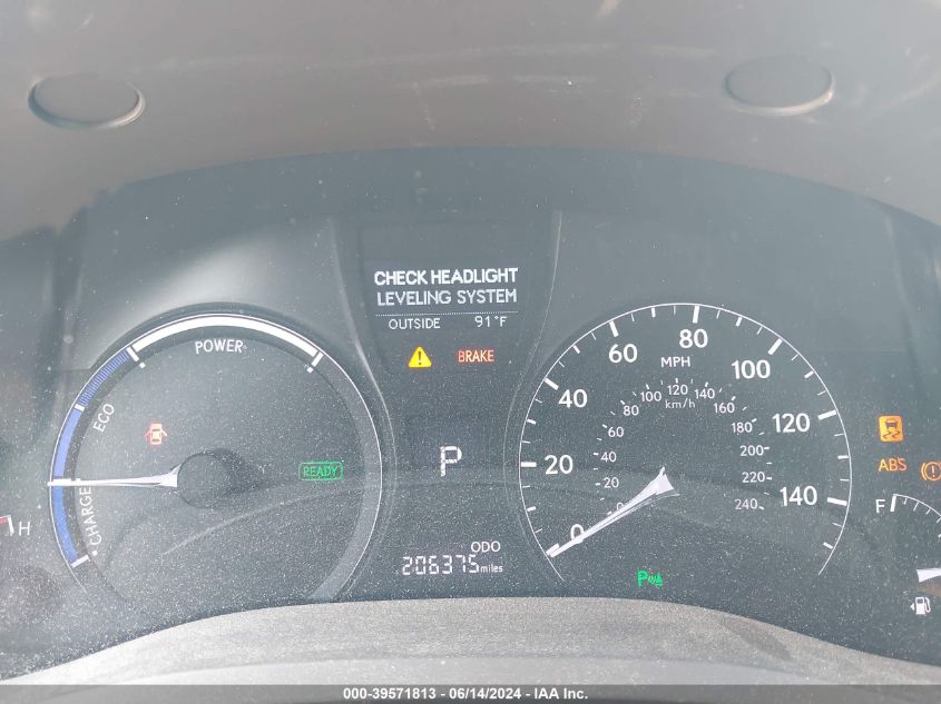 2015 Lexus Rx 450H VIN: 2T2BC1BA8FC006389 Lot: 39571813