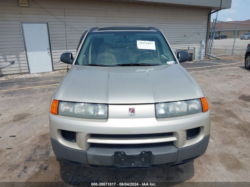 2002 Saturn Vue 4 Cyl VIN: 5GZCZ23D62S828539 Lot: 39571817
