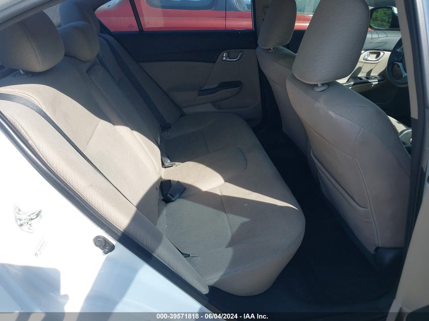 2013 Honda Civic Ex VIN: 19XFB2F89DE254185 Lot: 39571818