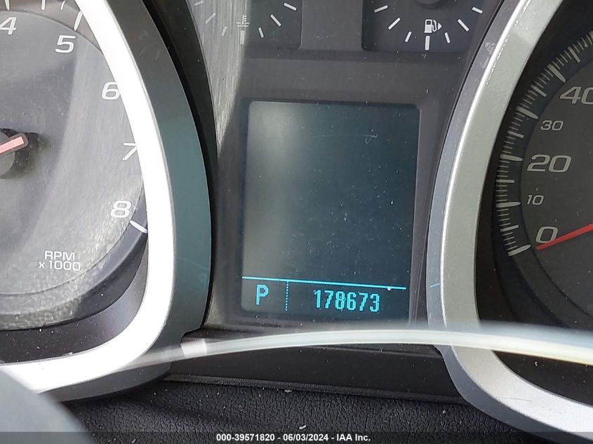 2011 Chevrolet Equinox 1Lt VIN: 2CNFLEEC7B6255672 Lot: 39571820