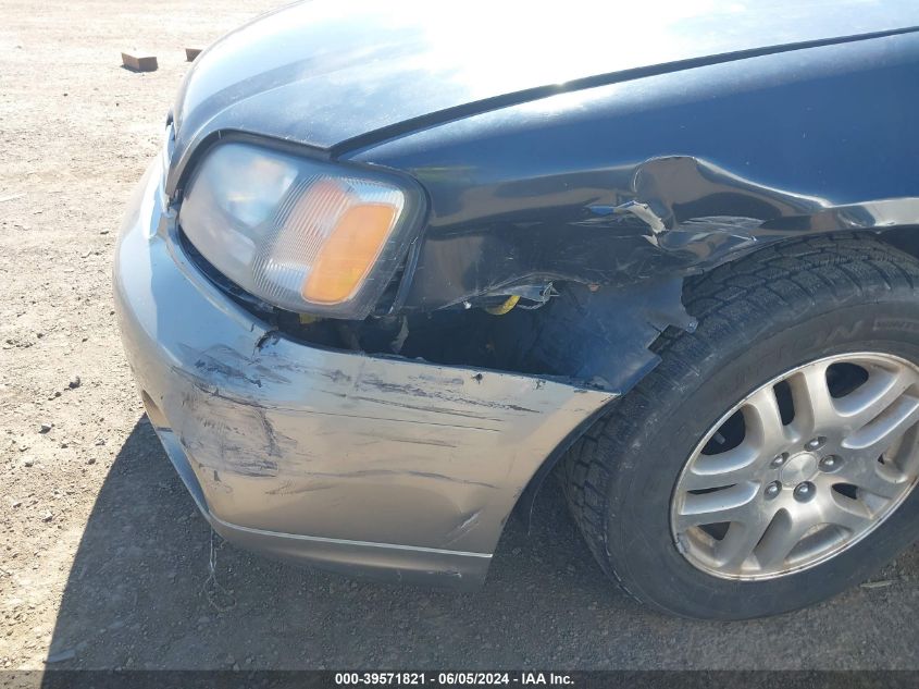 2001 Subaru Outback VIN: 4S3BH665617622196 Lot: 39571821