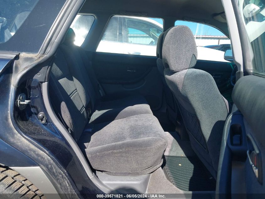 2001 Subaru Outback VIN: 4S3BH665617622196 Lot: 39571821