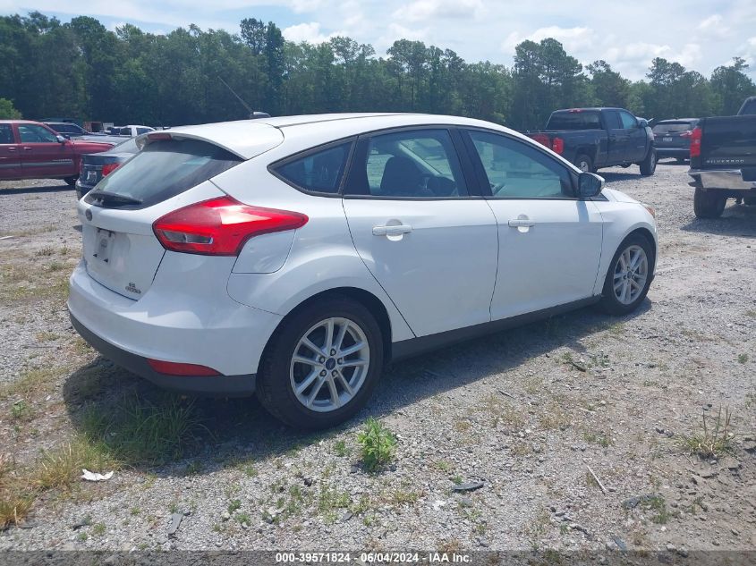 2015 Ford Focus Se VIN: 1FADP3K26FL282557 Lot: 39571824