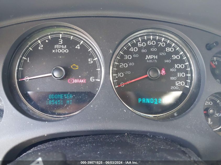 2007 Chevrolet Suburban 1500 Ltz VIN: 3GNFC16077G258169 Lot: 39571825