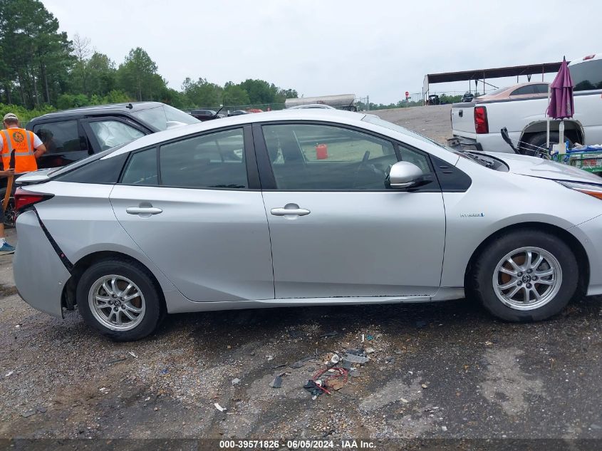 2019 Toyota Prius Le VIN: JTDKARFU6K3078711 Lot: 39571826