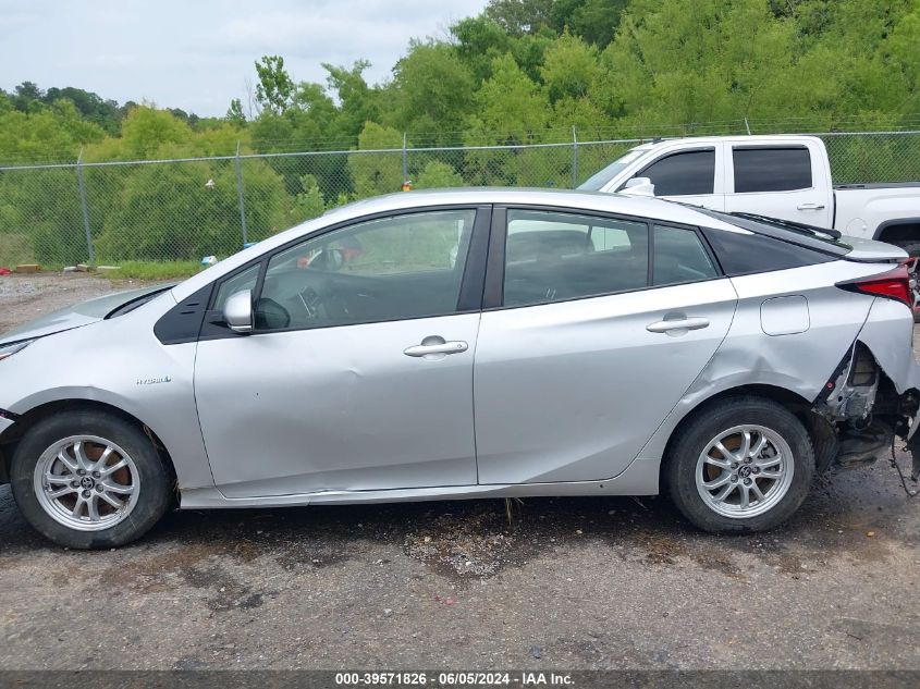 2019 Toyota Prius Le VIN: JTDKARFU6K3078711 Lot: 39571826