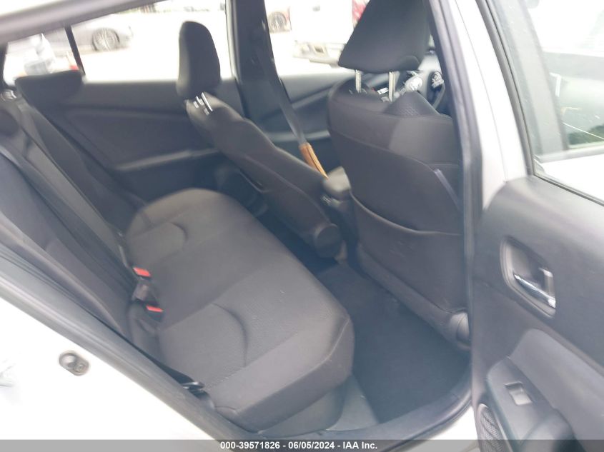 2019 Toyota Prius Le VIN: JTDKARFU6K3078711 Lot: 39571826