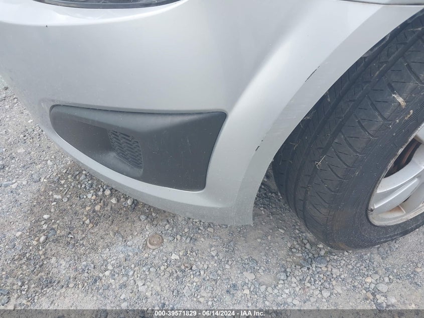 2012 Chevrolet Sonic 2Ls VIN: 1G1JA5SHXC4123425 Lot: 39571829