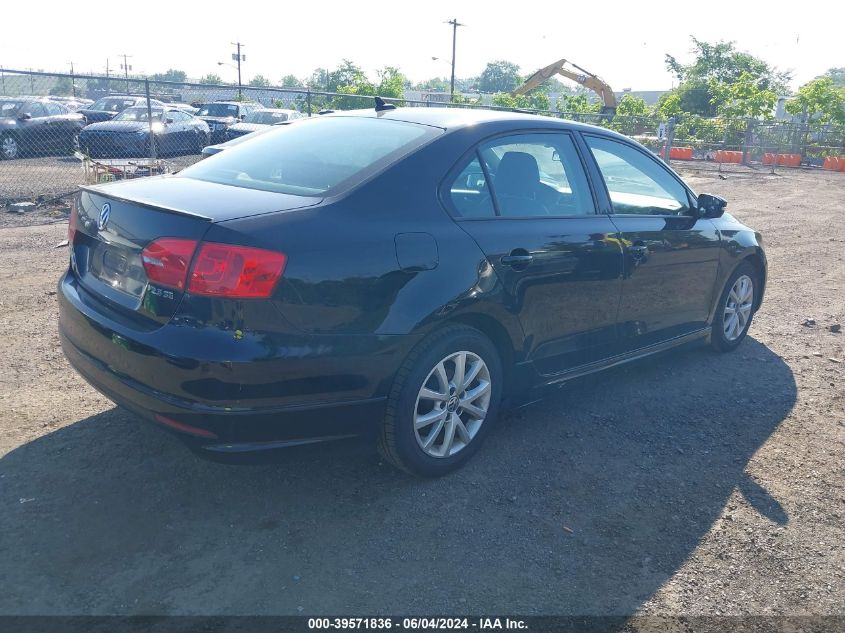 2012 Volkswagen Jetta 2.5L Se VIN: 3VWDP7AJ9CM425874 Lot: 39571836