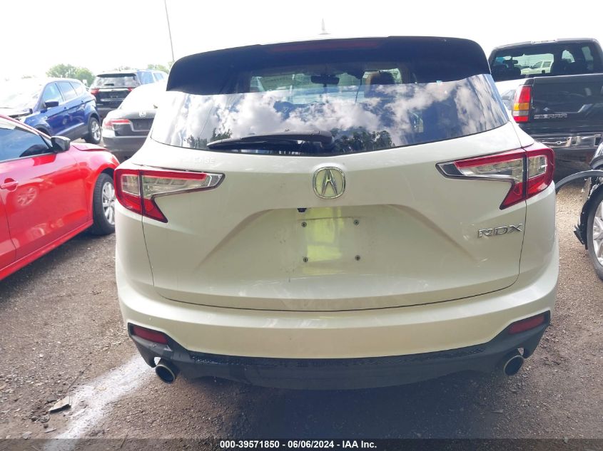 2020 Acura Rdx Standard VIN: 5J8TC1H38LL016802 Lot: 39571850