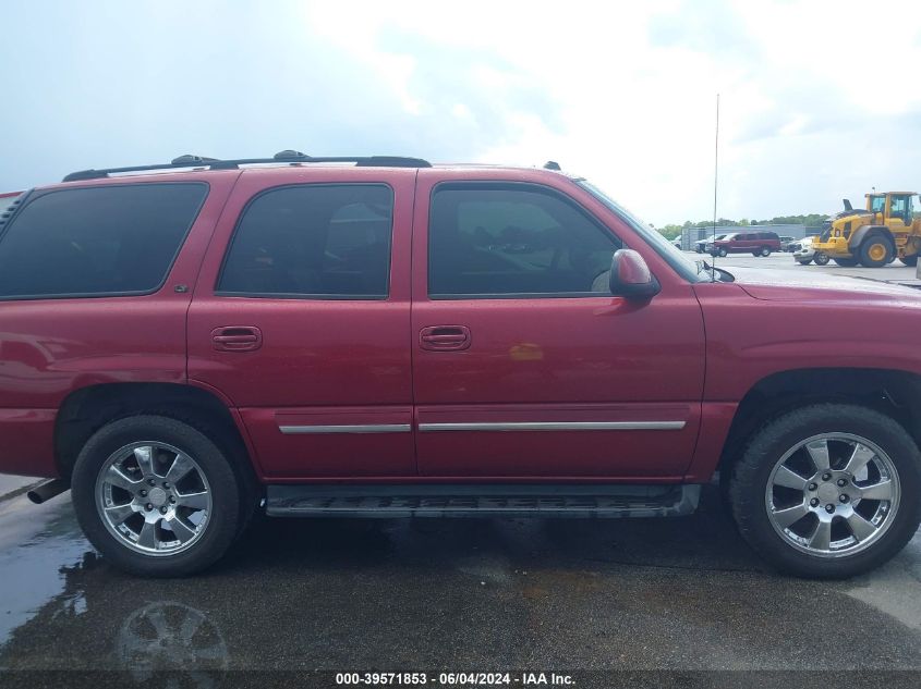 2005 Chevrolet Tahoe Lt VIN: 1GNEK13T65R116552 Lot: 39571853