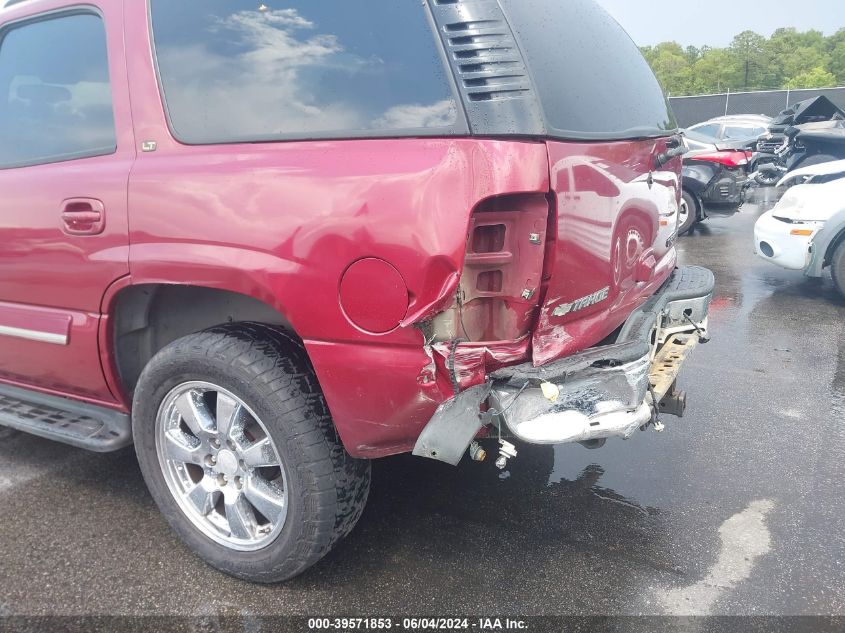 2005 Chevrolet Tahoe Lt VIN: 1GNEK13T65R116552 Lot: 39571853