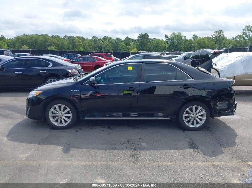 2013 Toyota Camry Hybrid Xle VIN: 4T1BD1FK0DU082849 Lot: 39571859