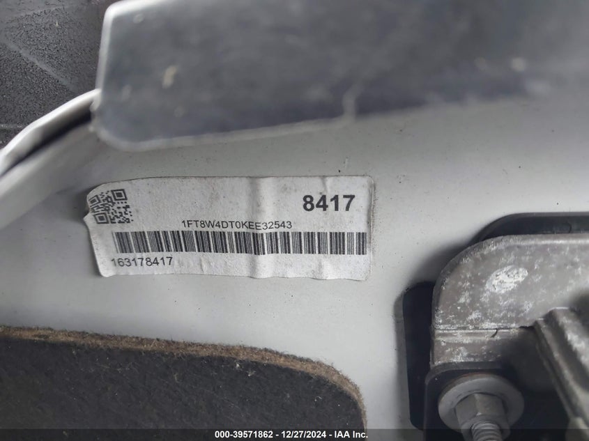 2017 Ford F-450 Platinum VIN: 1FT8W4DT9HEB73141 Lot: 39571862