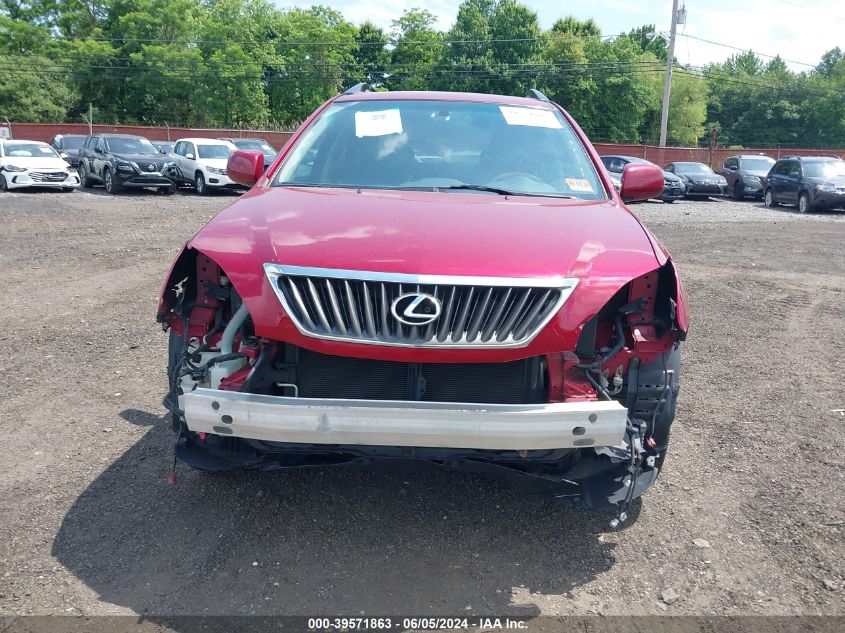 2009 Lexus Rx 350 VIN: 2T2HK31U29C125208 Lot: 39571863