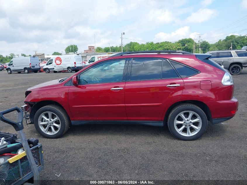 2009 Lexus Rx 350 VIN: 2T2HK31U29C125208 Lot: 39571863