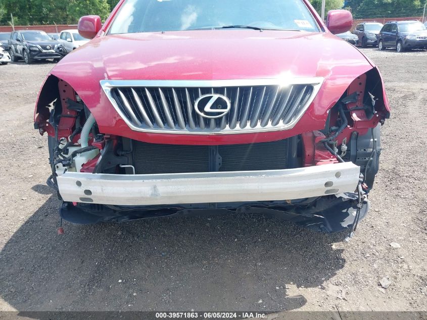 2009 Lexus Rx 350 VIN: 2T2HK31U29C125208 Lot: 39571863