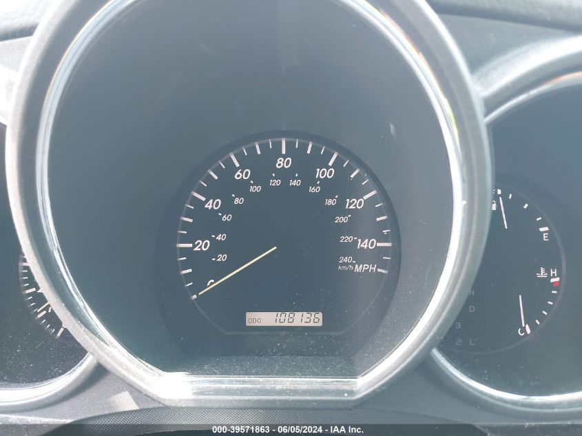 2009 Lexus Rx 350 VIN: 2T2HK31U29C125208 Lot: 39571863