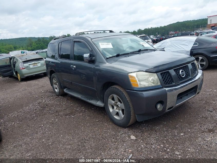 2004 Nissan Pathfinder Armada Se VIN: 5N1AA08A44N703023 Lot: 39571867