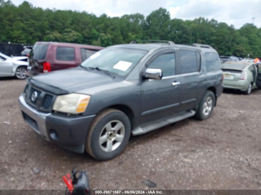 2004 Nissan Pathfinder Armada Se VIN: 5N1AA08A44N703023 Lot: 39571867